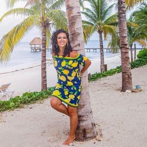 Off the shoulder dress
